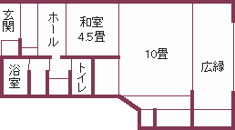 つばき邸 間取り