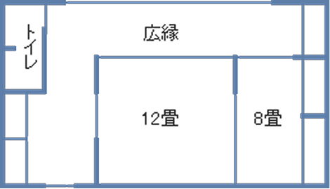 3階客室 間取り