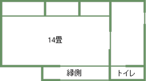 1階客室 間取り