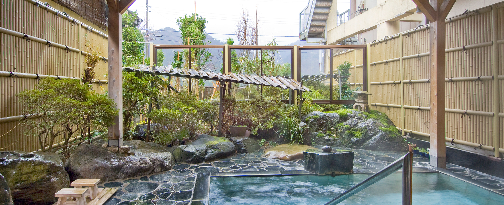 大浴場・庭園露天風呂・展望露天貸切風呂