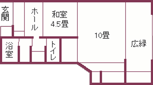 特別室 間取り図